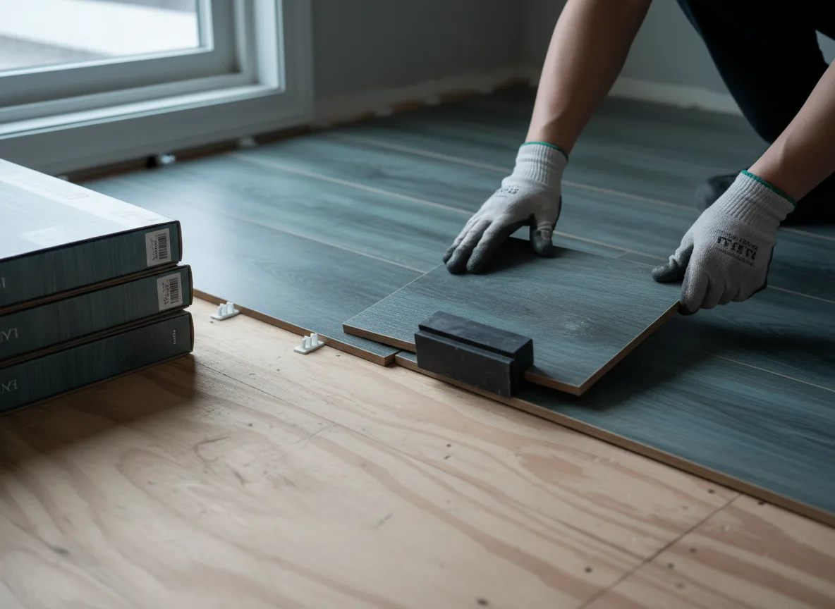 Luxury Vinyl Plank Installation company in French Camp, MS